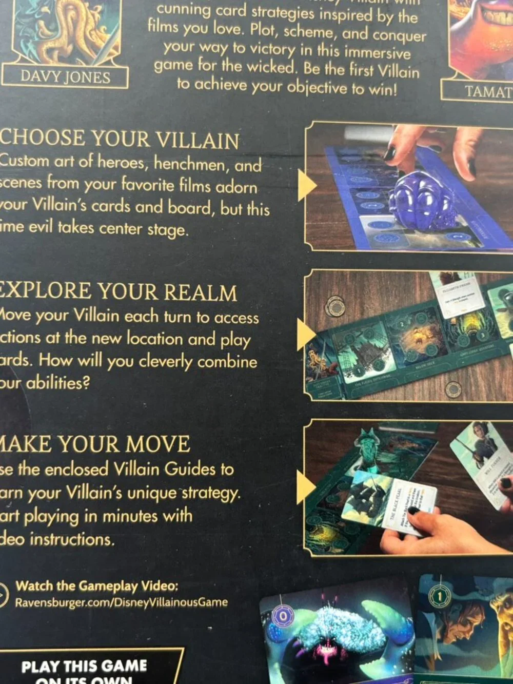 NEW Ravensburger Villainous Star Wars Cold Tactics & Disney Treacherous Tides